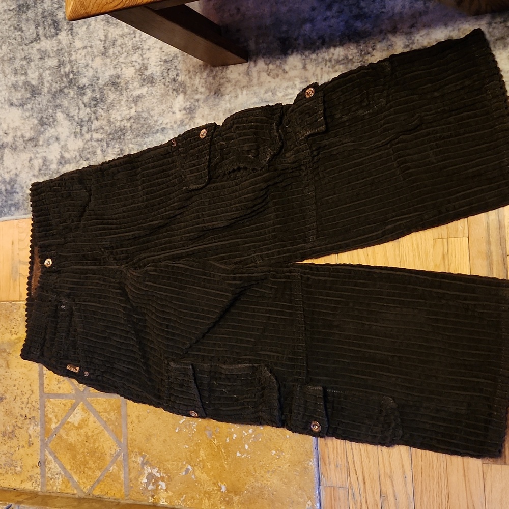 Jnco corduroy dark brown w28 30l